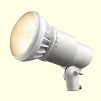 K0/W-L14 | 岩崎電気(IWASAKI) 小型看板・ファサード用 本体(白色 0.8kg) 100/200V 50/60Hz共用 ランプ別売 レディオックLEDアイランプ適合 K形アイランプホルダ