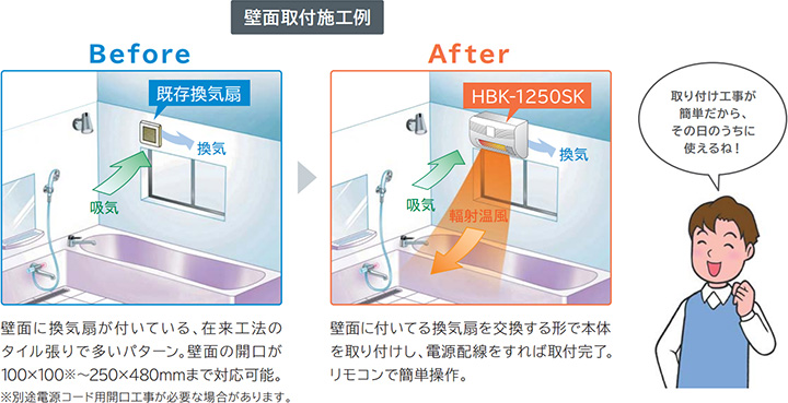 日立 浴室乾燥暖房器「ゆとらいふ」