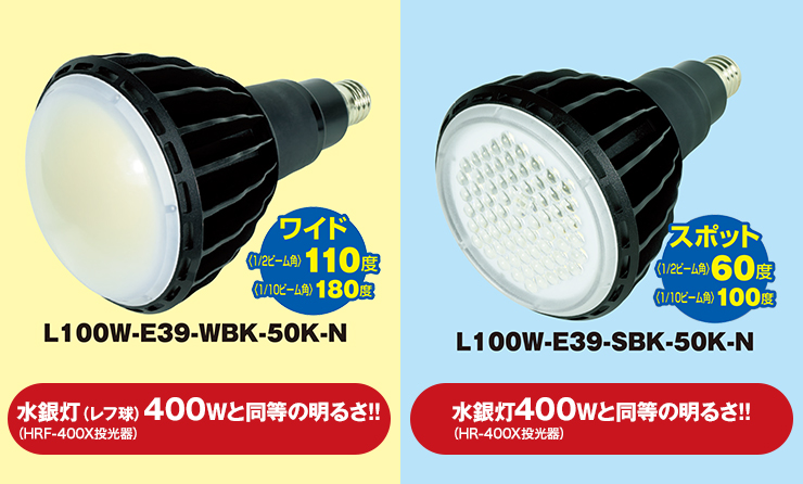 ハイスペックエコビック100W""