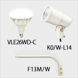 VLE26WD-C + K0/W-L14 + F13M/W