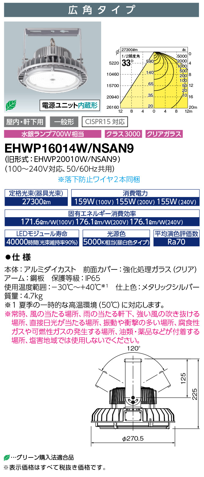 EHWP16014W/NSAN9