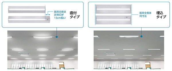 【おまとめ】【TOSHIBA】東芝蛍光灯器具　　照明器具3つセット LEKRJ419524RN-LS9 || 非常用照明器具(電池内蔵)[リニューアル器具