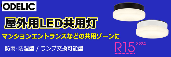 OW269039NRS || 屋外用LED共用灯 ODELIC [丸型/防雨・防湿型] 高演色