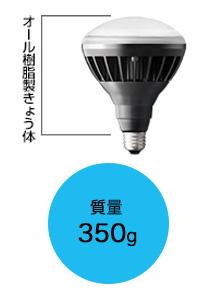 【岩崎電気】LEDioc LEDアイランプ　11W